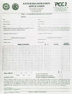 FCI Registered Kennel Names » PCCI Philippine Canine Club, Inc